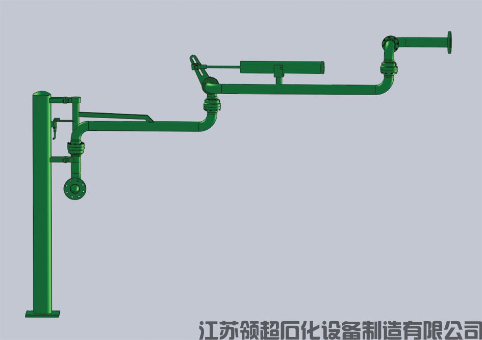 江蘇聯(lián)博藥業(yè)有限公司采購(gòu)的一批活動(dòng)梯、汽車(chē)頂部裝車(chē)用AL2503底部裝卸臂（鶴管）、甲醛鶴管已投入生產(chǎn)中(1)